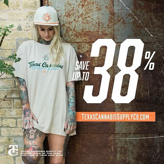 HUGE SALE ON ALL TEXAS CANNABIS SHIRTS!!!
•
Going to be going straight through a manufacturer for now on, to incorporate our own tags and labeling.
So everything must go! ⁣
All but one are ONNO brand, so a very high quality hemp tee, almost half the price of their blanks.
.⁣
.⁣
.⁣
.⁣
.⁣
#420 #cannabis #cannabiscommunity #cannabisculture #cannabisindustry #cbd #cbdcommunity #cbdoil #cbg #chanvre #competition #ethicalfashion #hempclothing #hempcommunity #hempfarmers #hempflower #hemphearts #hemplife #hempoil #hempproducts #hempworx #madeinnepal #neutralstyle #organicclothing #sewersofinstagram #shoplocal #slowfashion #sustainability #sustainablefashion #ผ